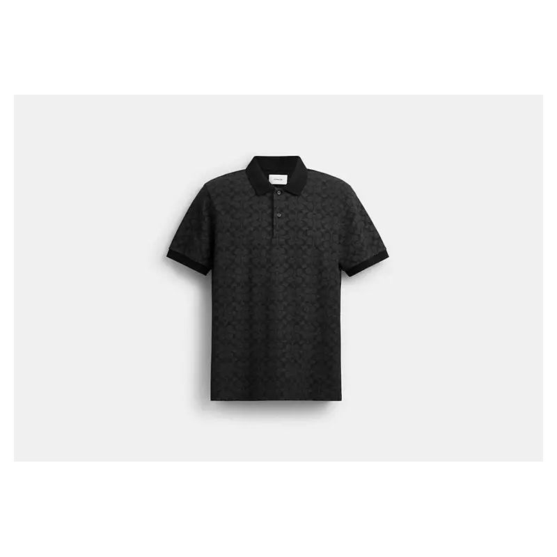 Polo homme coton biologique – polo élégant style Coach