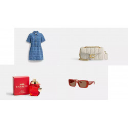 Pack Coach - sac, lunettes, robe et parfum de luxe