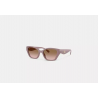 Lunettes de soleil œil-de-chat – lunettes carrées élégantes style Coach