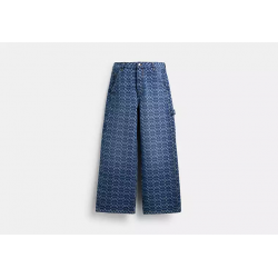 Pantalon carpenter homme denim – style Coach coton biologique