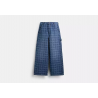 Pantalon carpenter homme denim – style Coach coton biologique