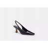 Chaussures à talon femme – bride cheville élégante style Coach