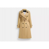 Trench kaki femme – manteau élégant style Coach