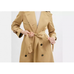Trench kaki femme – manteau élégant style Coach