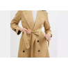 Trench kaki femme – manteau élégant style Coach