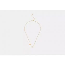 Collier pendentif rose – bijou élégant style Coach