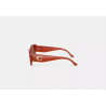 Lunettes de soleil oversize – style Coach avec détail C