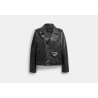 Veste de moto femme – veste ceinturée élégante style Coach