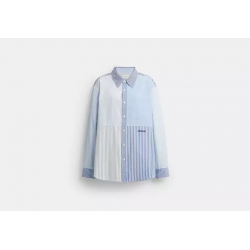 Chemise Oxford patchwork – style Coach