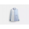 Chemise Oxford patchwork – style Coach